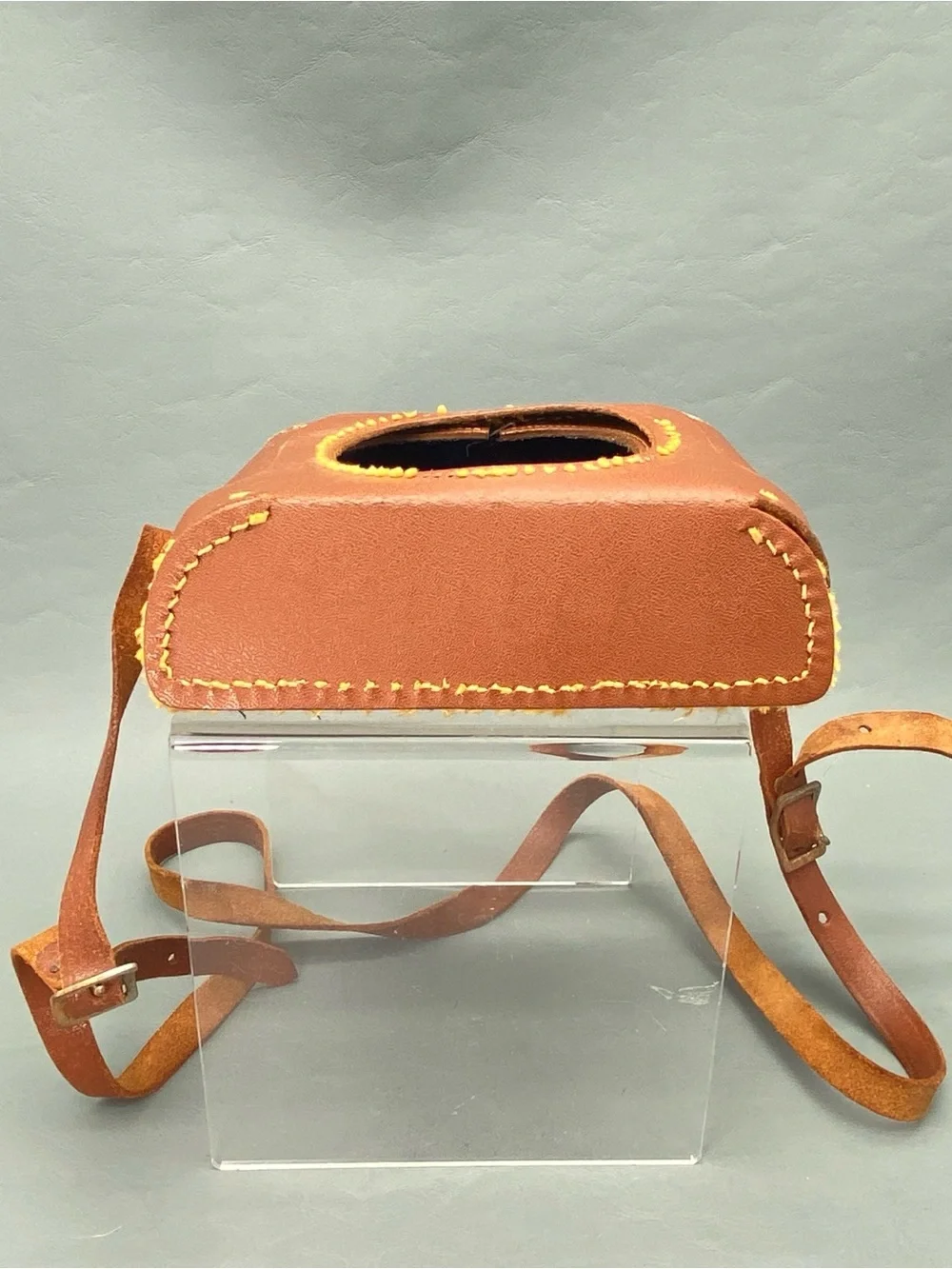 Argus Anastigmat A2B Vintage Film Camera in Leather Case Decors Untested/Parts